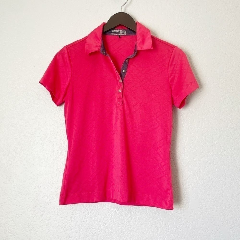 Nike Women’s Golf Polo Pink Small 4-6